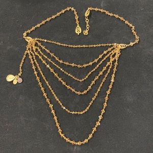 VSA Multi Strand Necklace/Swarovski